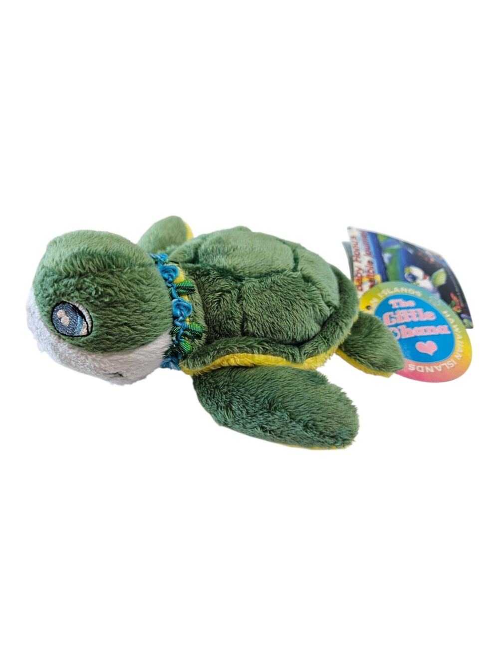 Baby Honu Plush Hawaiian Green Turtle by ISLAND HERITAGE Stuffed Animal Toy 6"